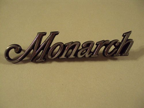 Vintage ford mercury monarch emblem d54b-16b114-ac