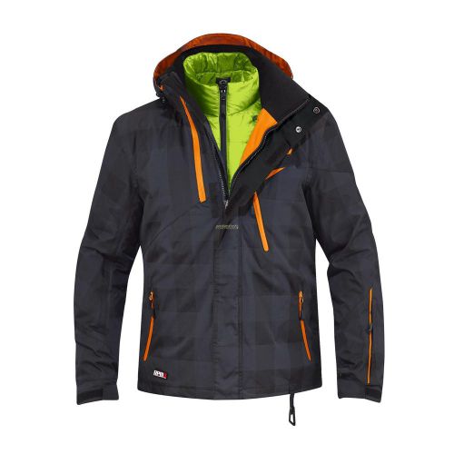 Ski-doo men&#039;s mcode jacket with insulation-black