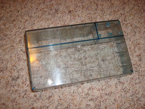 81-83 bmw 320i e21 fuse relay box plastic cover, 320is