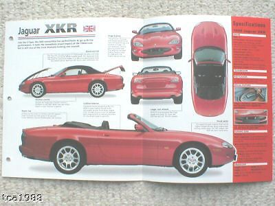 1998 / 1999 jaguar xkr xk-r imp brochure