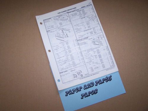 1973 1974 1975 gmc jimmy factory oem part number guide list