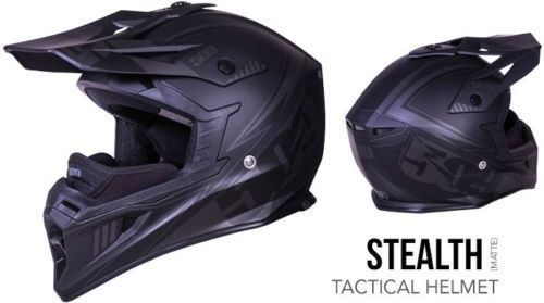 New 509 tactical helmet snowmobile stealth black  2xl 509-hel-tst