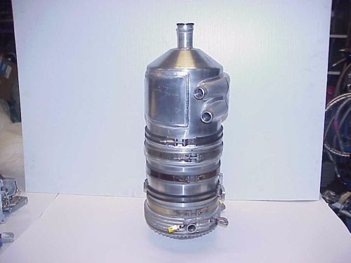 Peterson 5 gallon aluminum dry sump oil tank &amp; mounting brackets t20 nascar arca