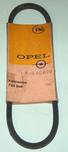 1968-1969 opel kadett 1.5 1.9 opel gt 1.9 nos fan belt 1340679