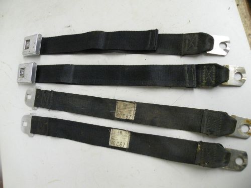 Date coded 1968 gm deluxe seat lap belts parts camaro chevelle impala ss nova