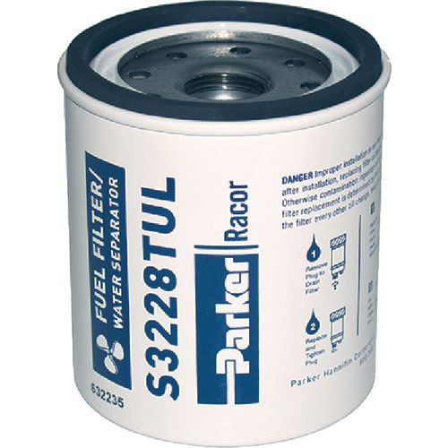Racor/parker s3228sul aquabloc gas filter element
