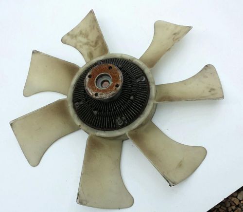 90-96 300zx ^ oem radiator cooling fan &amp; clutch ^ z32 2+2 n/a non turbo vg30de