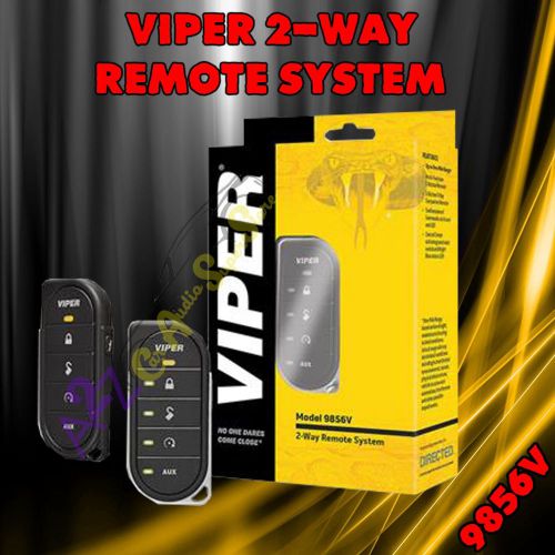 Viper 9856v 2 way remote controll 1 mile range for directed car start systems