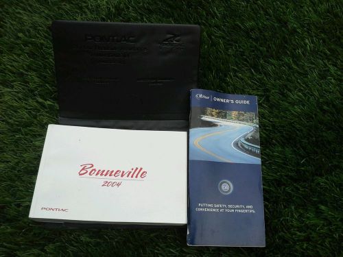 2004 pontiac bonneville owner manual