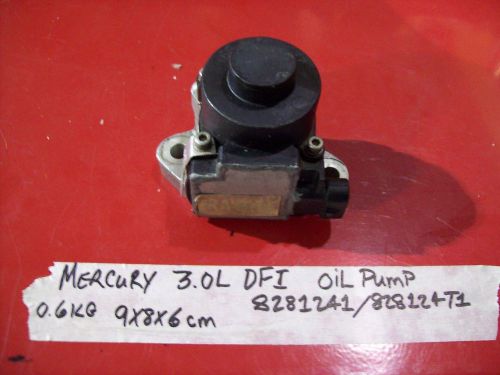 Mercury mariner oil pump dfi v6 200 hp 8281241, 828124t1, 828124 1, 828124t 1