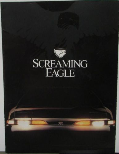 1990 eagle talon tsi by jeep color sales brochure folder original