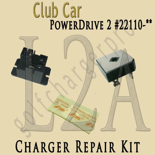 Club car golf car cart powerdrive 2 charger repair kit model 22110 level 2a