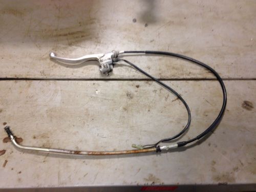 Yamaha yfz450 clutch lever w/cable