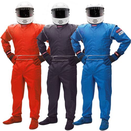 Pyrotect junior / kids deluxe sfi-1 one piece auto car kart cart racing suit