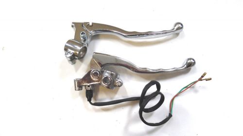 Royal enfield brake &amp; clutch lever in chrome