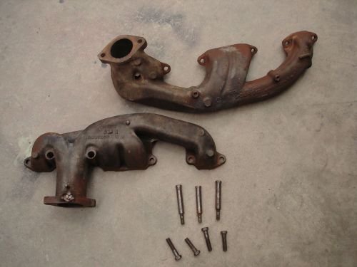 1969 plymouth big block exhaust manifolds p/n# 2806900 and 2951865
