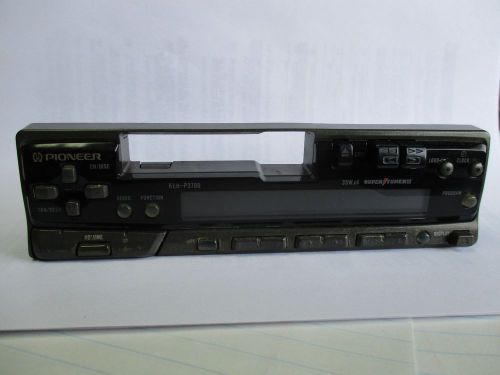 Pioneer keh-p3700 am/fm cassette player faceplate removable face plate
