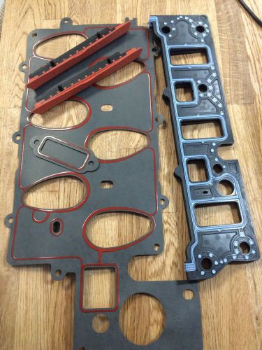 Gm oem-engine intake manifold gasket 89017816  and 12480830  upper and lower