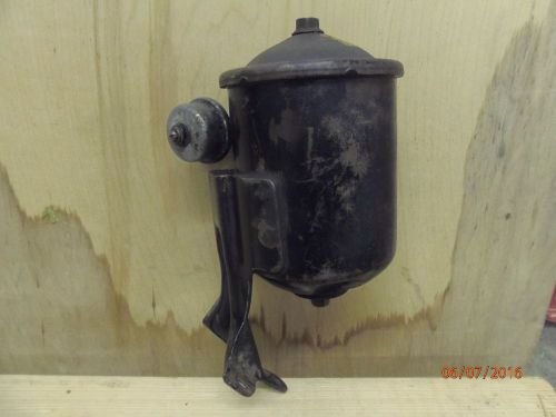 Vintage ford flathead remote oil filter canister