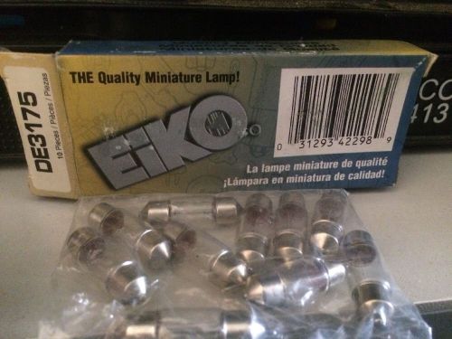 Eiko miniature lamps pack of 10 de3175