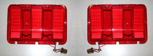 New 1967-1968 mustang led tail lights sequential pair