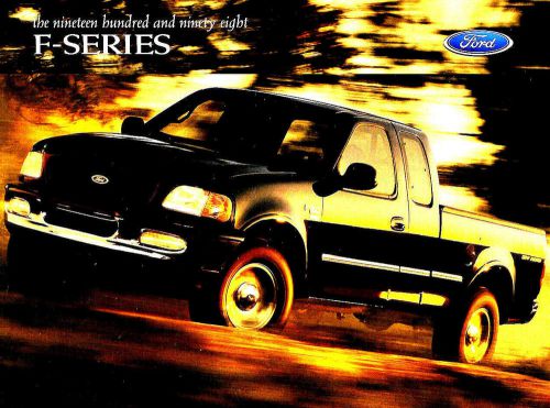 1998 ford f-150 &amp; f-250 pickup truck brochure -f150 &amp; f250 4x4-ford f-series