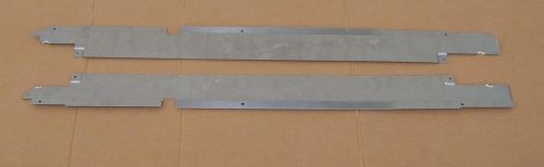 1955 56 1957 chevy rocker panel harness cover plates under fisher sill plates