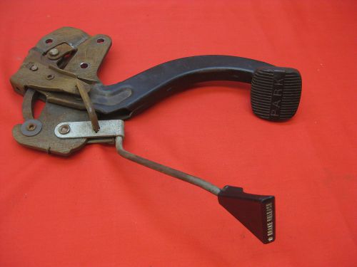 1958 chevy impala emergency brake pedal            0228