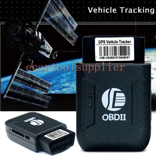 Obdii eobd gps realtime tracker gsm gprs auto car vehicle truck tracking device