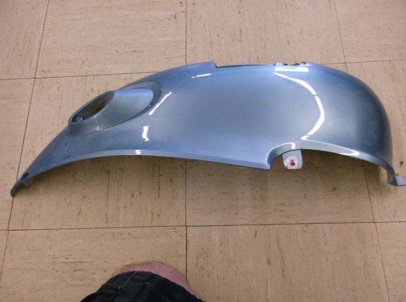 Moto bravo 50 chinese scooter frame side cover rh blue