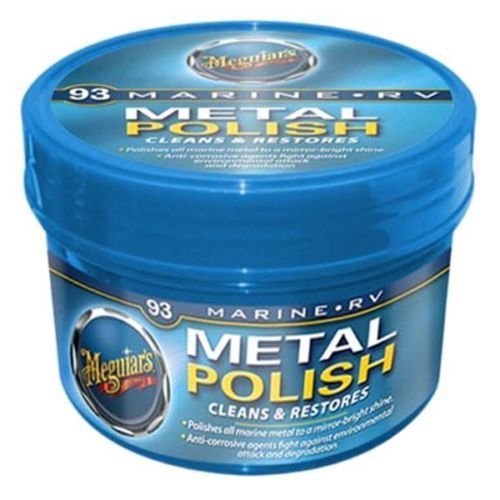 Meguiars - 14 oz. metal polish marine / rv  metal polish / premium metal shine