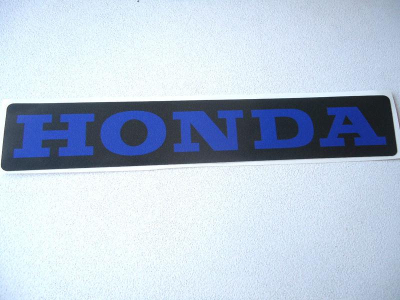 Honda odyssey fl250 fl 250 atv blue upper air box snorkel vinyl decal sticker