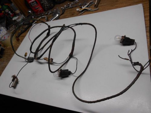1961 1962 1963 1964 impala ss convertible trunk light and tail light harnesses