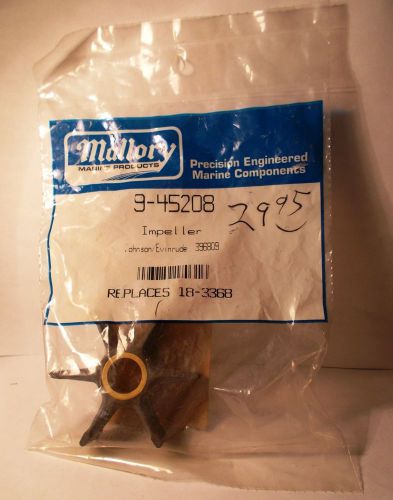 Mallory impeller 9-45208 johnson/evinrude 396809 replaces 18-3368