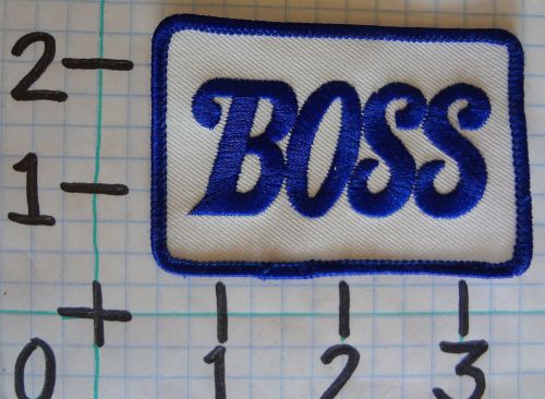 Vintage nos ford car patch from the 70&#039;s 025 boss