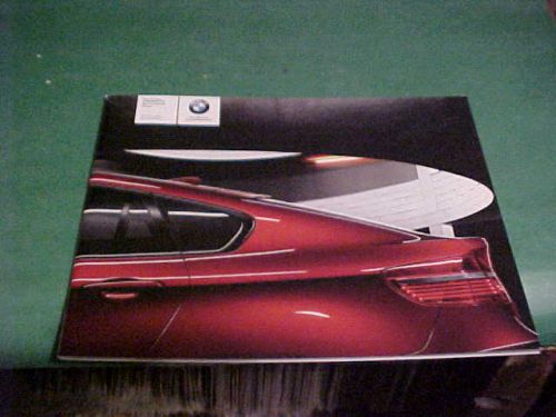 2008 bmw x6 sports activity coupe dealer brochure/ book