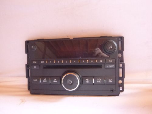 06 07 saturn ion vue am fm radio cd mp3 player face plate 15850680 ch63069