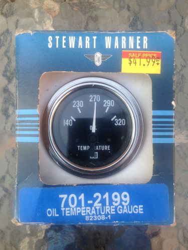 Stewart warner 701-2199 temperature gauge brand new in box never used.