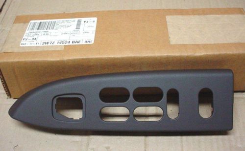 Ford oem lh side front window switch bezel 03-05 crown victoria grand marquis