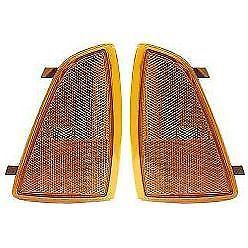 New set of 2 corner lights parking side marker lamps left &amp; right chevy pair