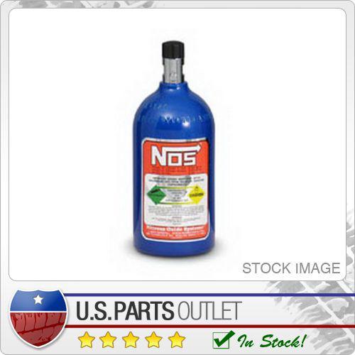 Nos 14710nos nitrous bottle electric blue finish 2 lb. 10.25" x 4 3/8"