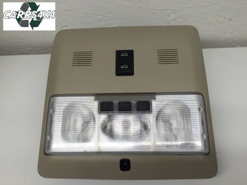Land rover lr3 lr4 front roof dome lamp light w/voice input w/sunroof switch
