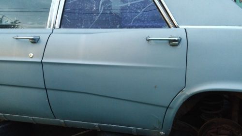 1966 ford galaxie 4 door driver side rear door  good condition