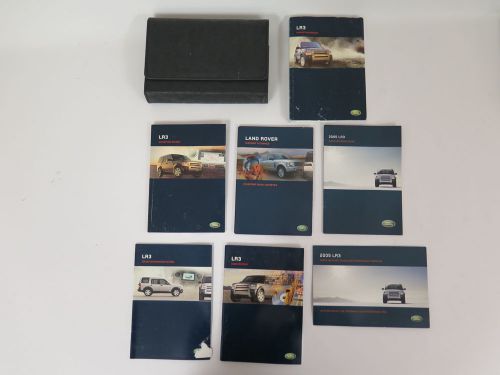 2005 land rover lr3 owners manual book
