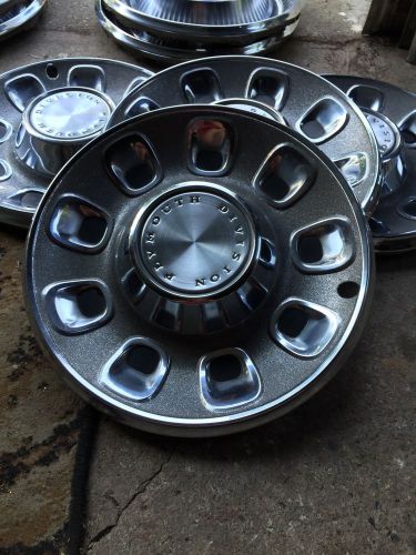 Plymouth  hubcaps