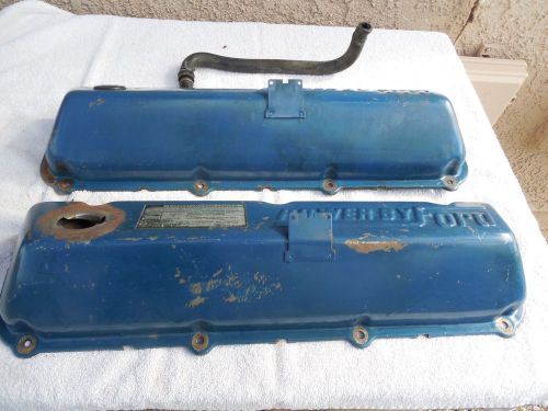 Original ford &#034;powered by ford&#034; valve covers  428, 460 (7 bolt)