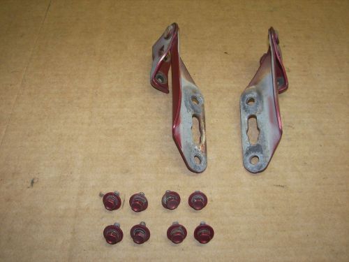 96-01 acura integra hood hinges passenger and driver right left w/ bolts