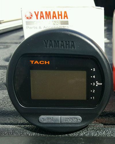 Yamaha digital multifunction tachometer/trim