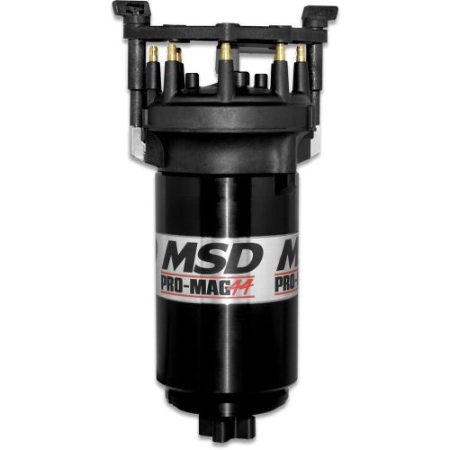 Msd ignition 81407 pro mag 44 ccw rotation 44 amp racing aluminum magneto black