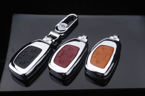 Zinc alloy car remote key case cover chain for elantra tucson ix35